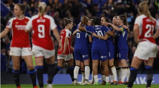 Chelsea Vrouwen 3-1 Arsenal Vrouwen: Capt.Little erkent titelverliesrisico WSL